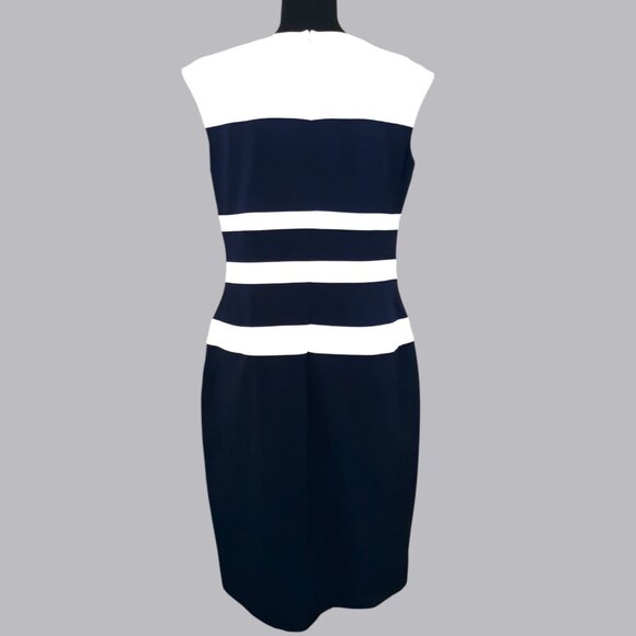 Lauren Ralph Lauren Colorblock Career Dress NWT - Picture 6 of 10